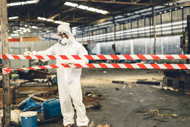 Professional Drug Lab Cleanup technician working in Imlay, NV